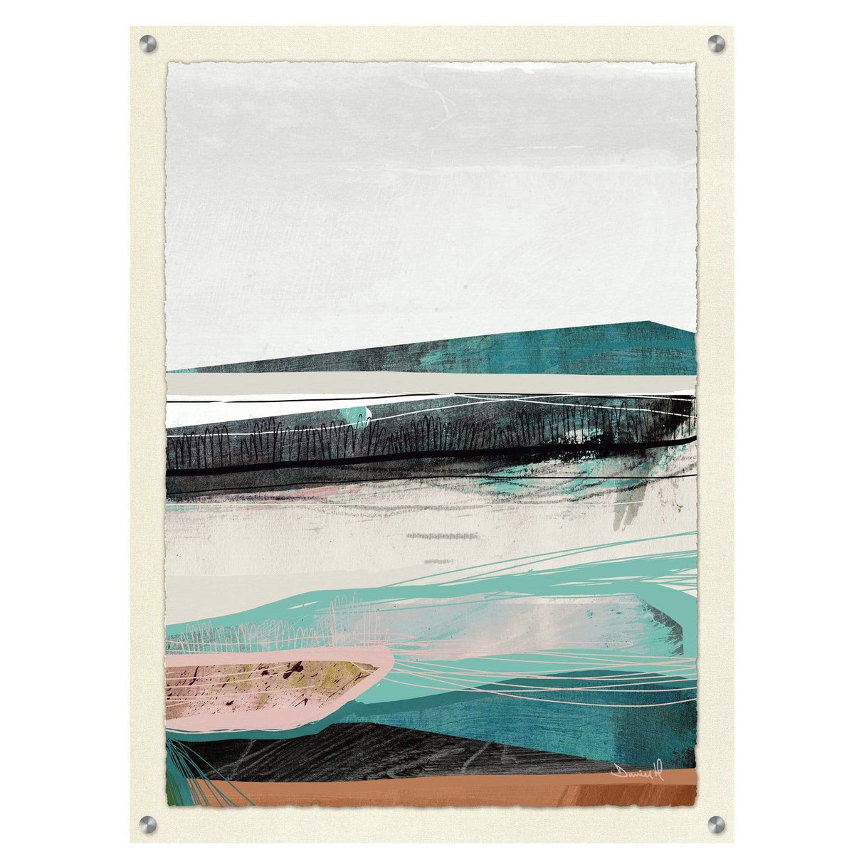 BLU ART Flowing Tide Wall wendover-WAB4561