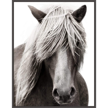 BLU ART Horse Portrait III Art wendover-WLA1832
