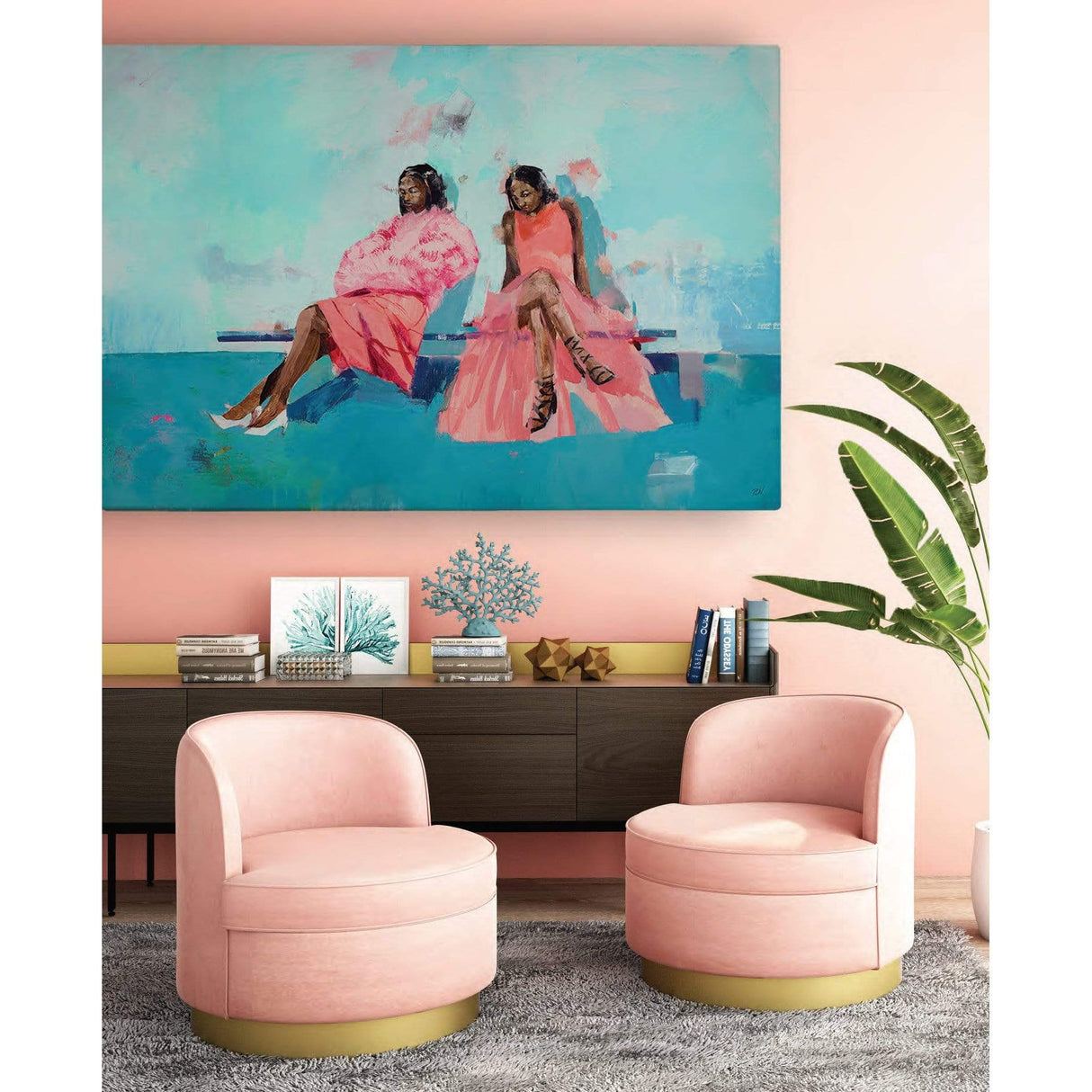 BLU ART Pink Ladies A Art