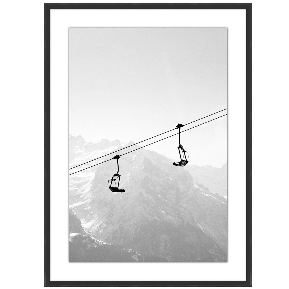 BLU ART Ski Gondolas 2 Art wendover-WPH1922