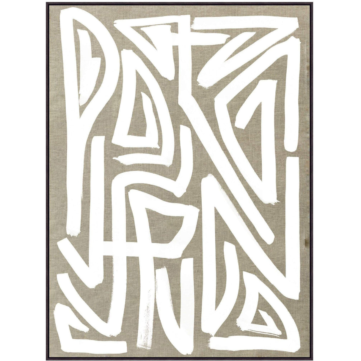 BLU ART White Maze 1 & 2 Wall wendover-CK0610