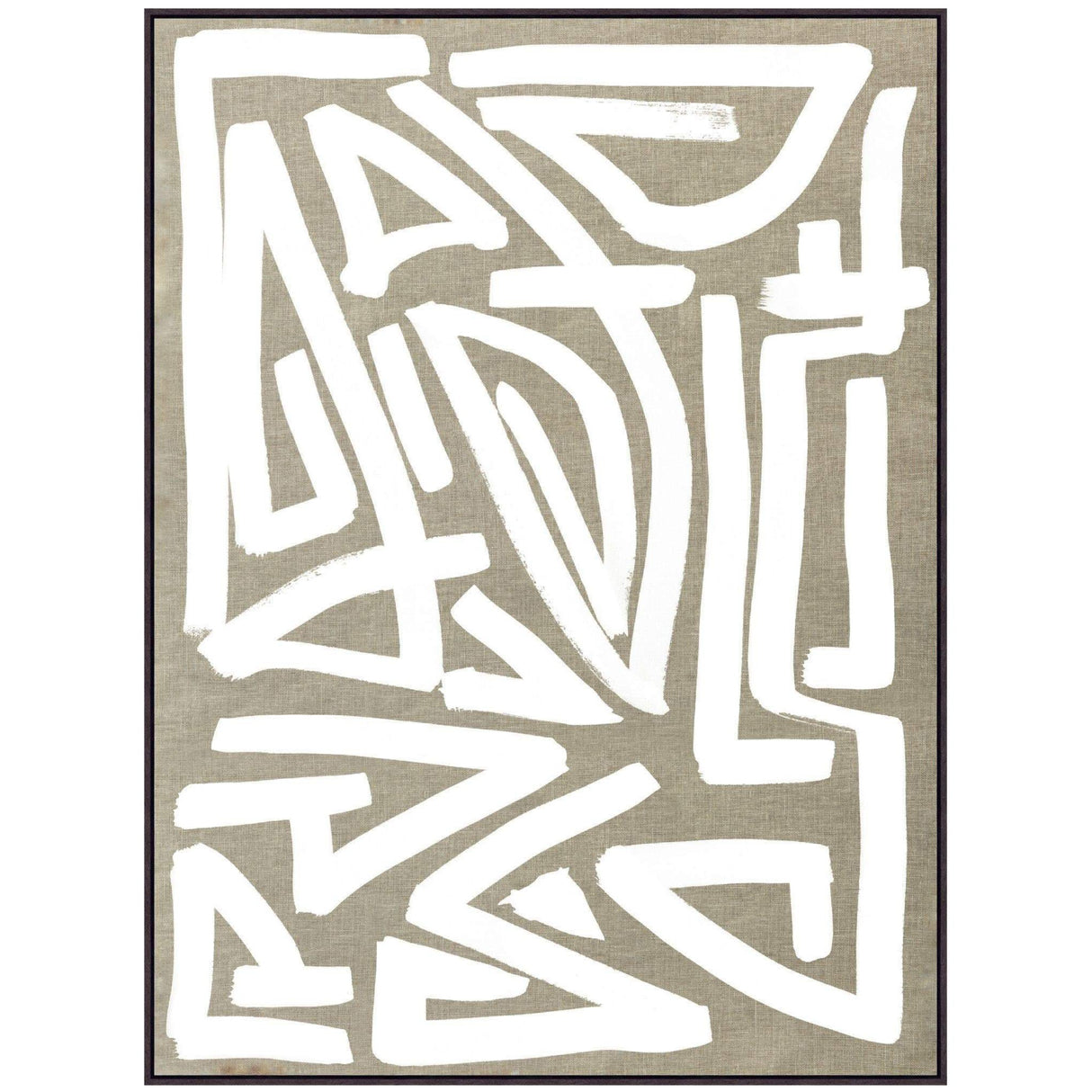 BLU ART White Maze 1 & 2 Wall wendover-CK0611