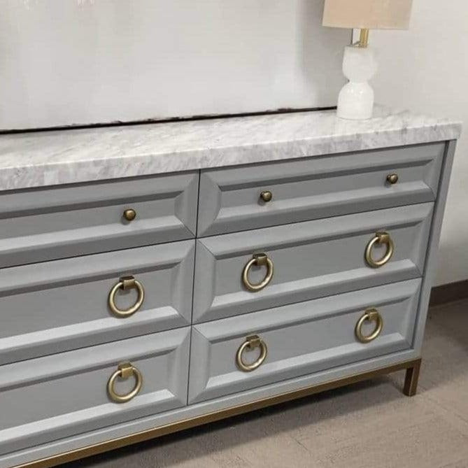 BLU Azure Carrera 6-Drawer Double Dresser Dressers