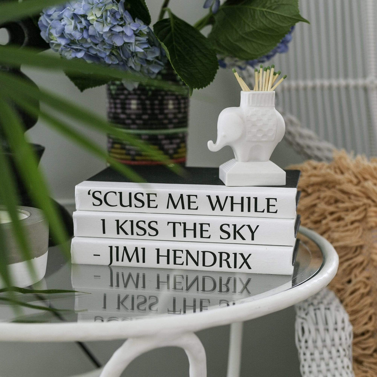 BLU BOOKS - Quotations Series: Jimi Hendrix / "...Kiss The Sky" Decor E-Lawrence-QUOTES-03/SKY-J