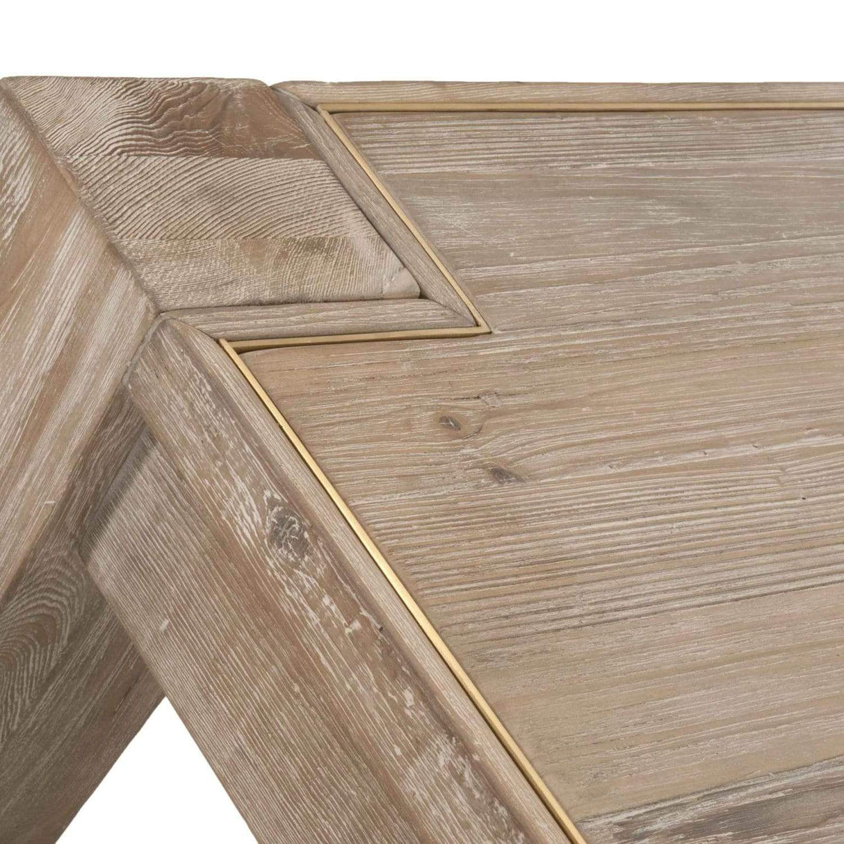 BLU Canal Extension Dining Table Furniture orient-express-8039.SGRY-PNE/BGLD 00842279109349