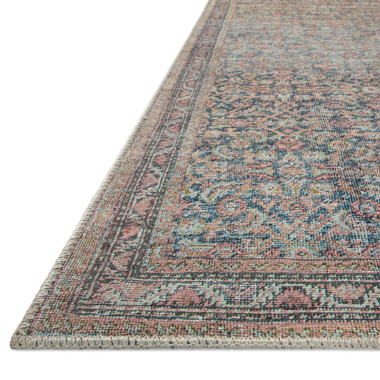 BLU Home Adrian Rug - Denim/Multi Rugs