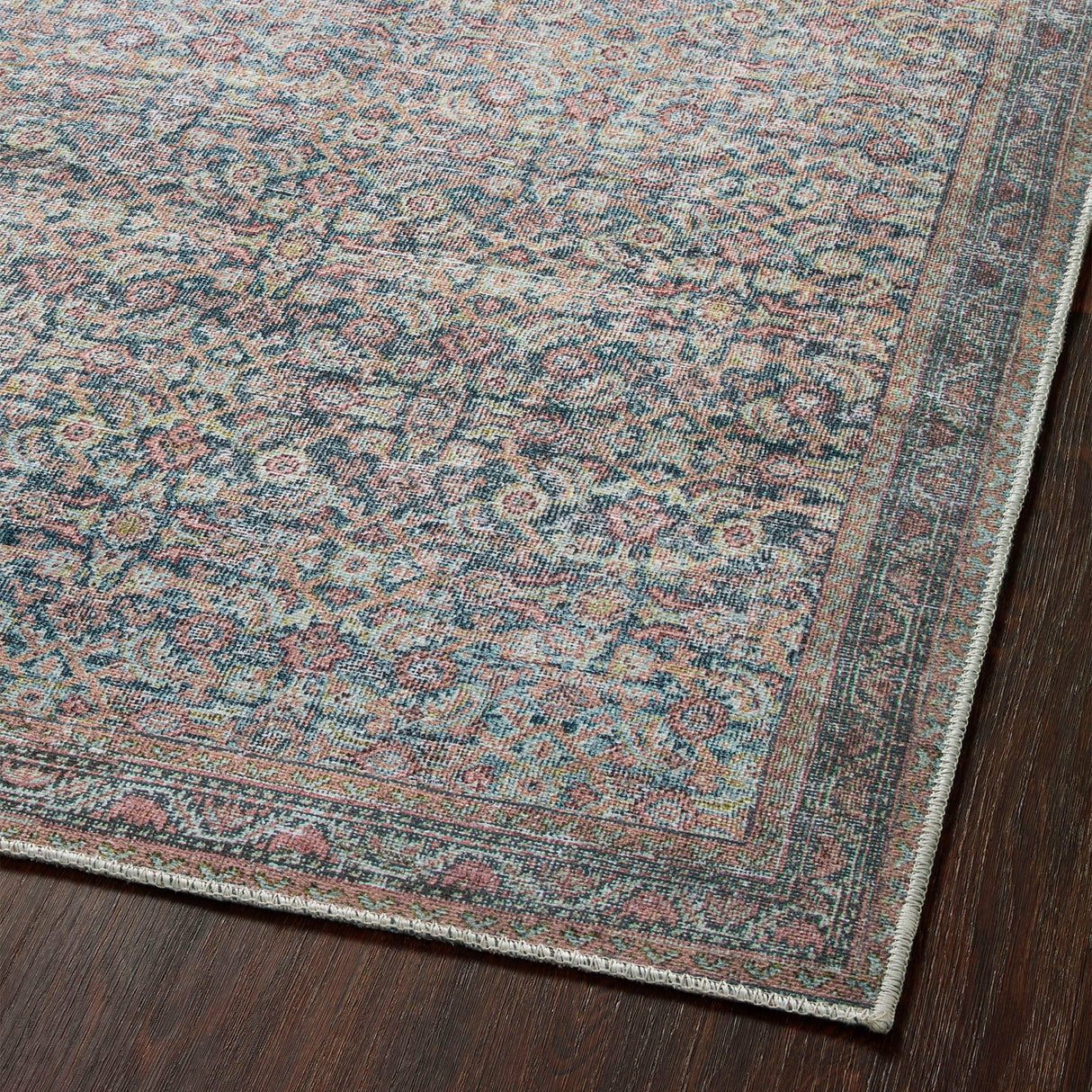 BLU Home Adrian Rug - Denim/Multi Rugs