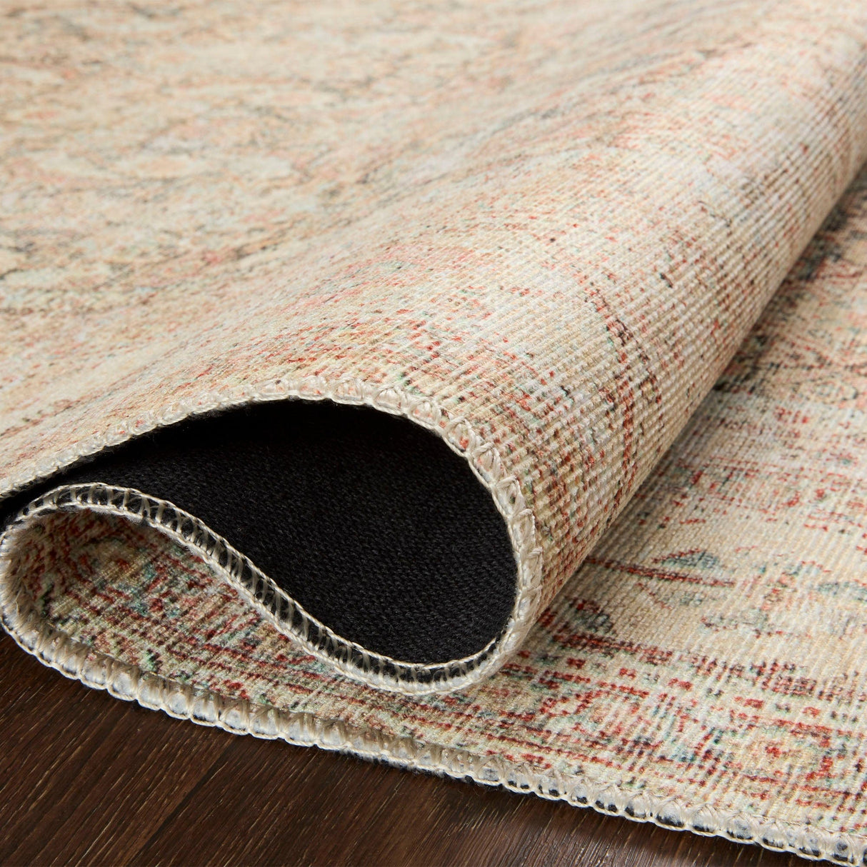 BLU Home Adrian Rug - Natural/Apricot Rugs