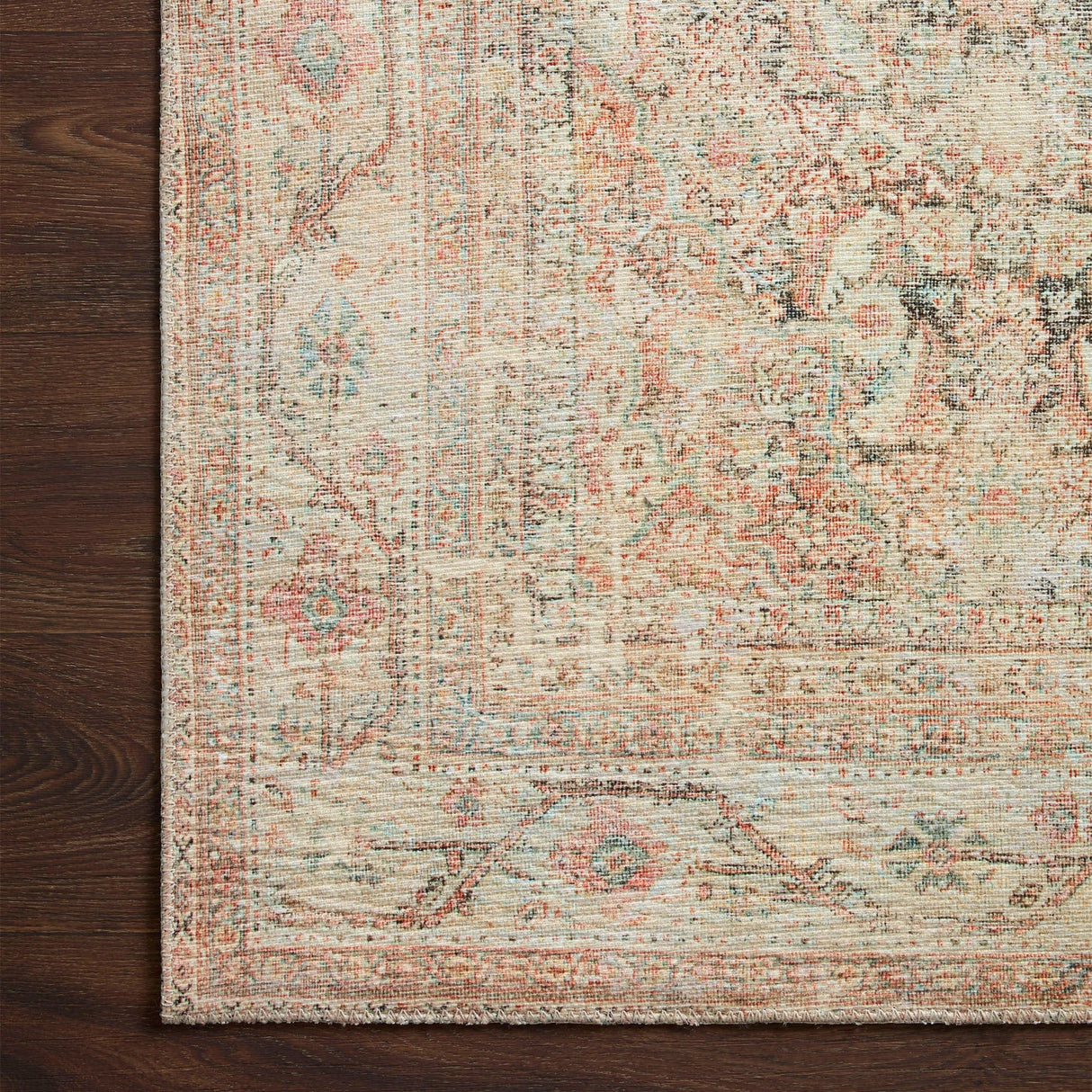 BLU Home Adrian Rug - Natural/Apricot Rugs