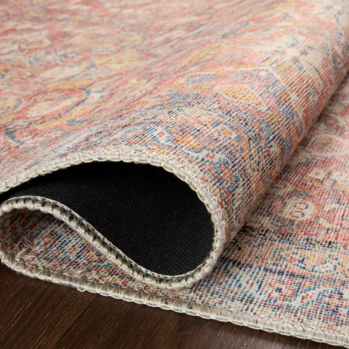 BLU Home Adrian Rug - Rust/Denim Rugs