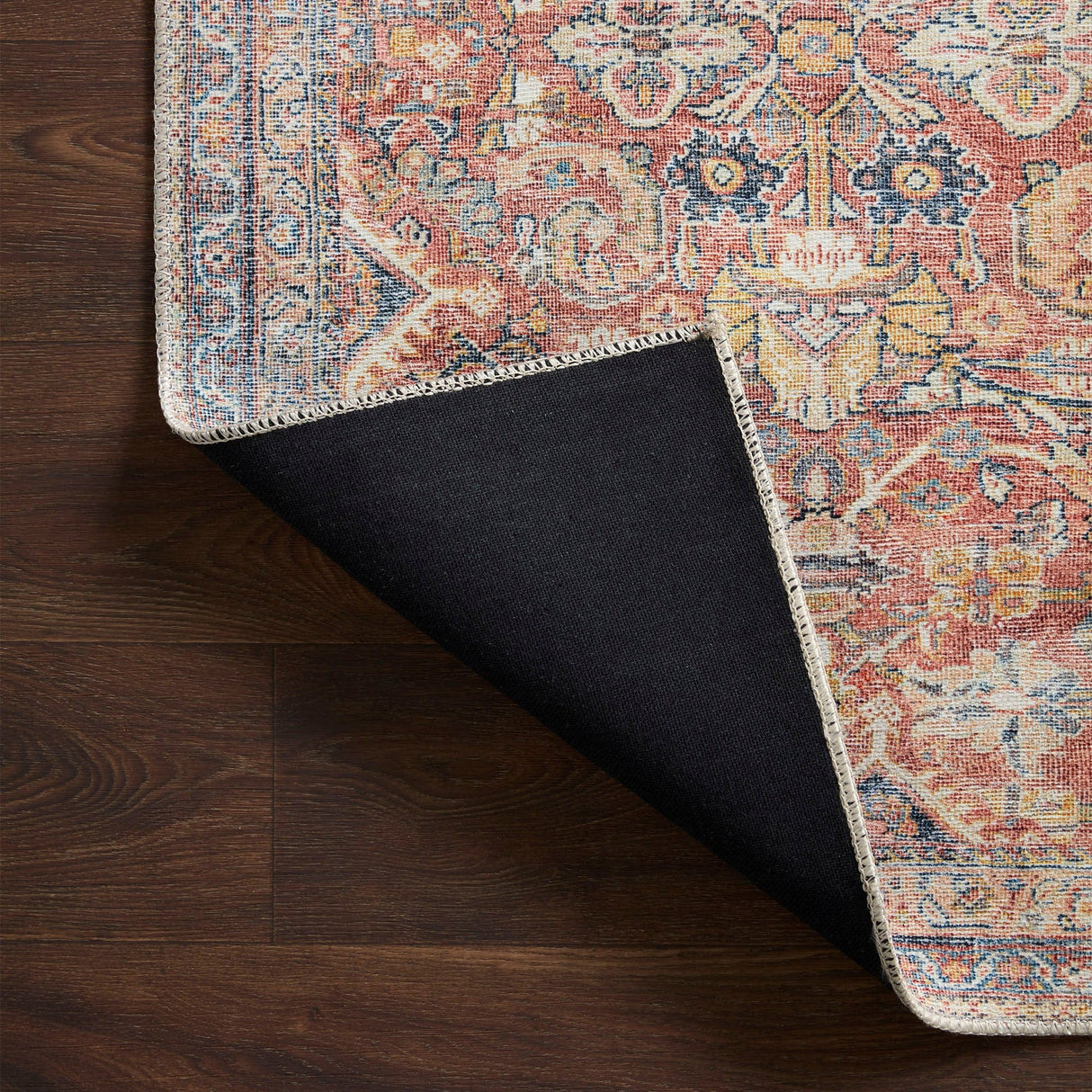 BLU Home Adrian Rug - Rust/Denim Rugs