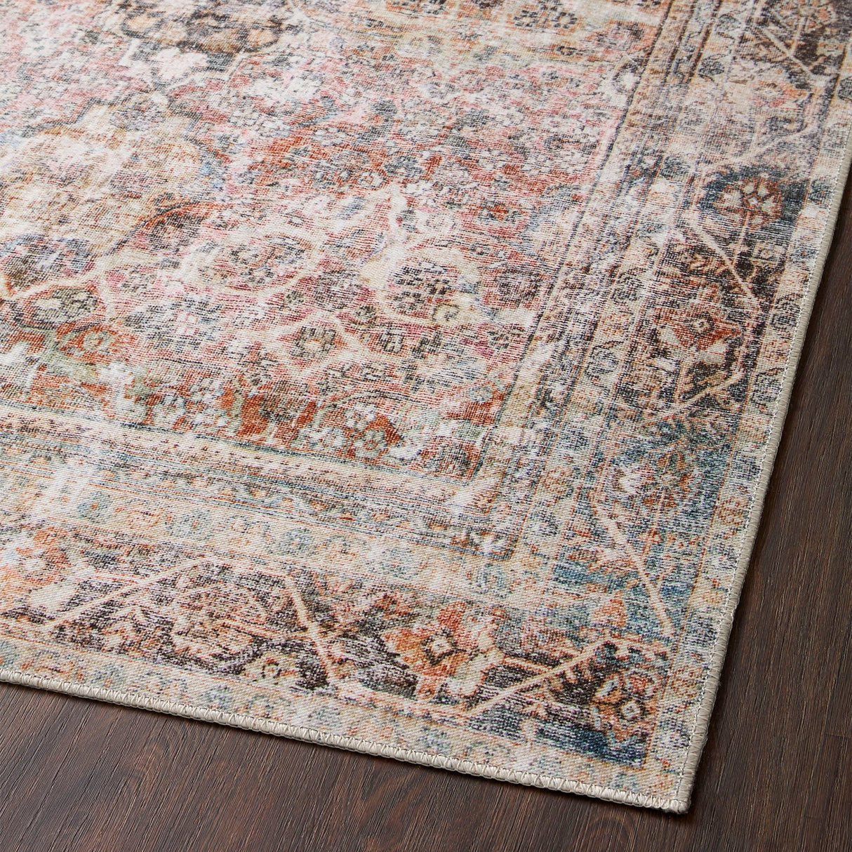 BLU Home Adrian Rug - Sunset/Charcoal Rugs