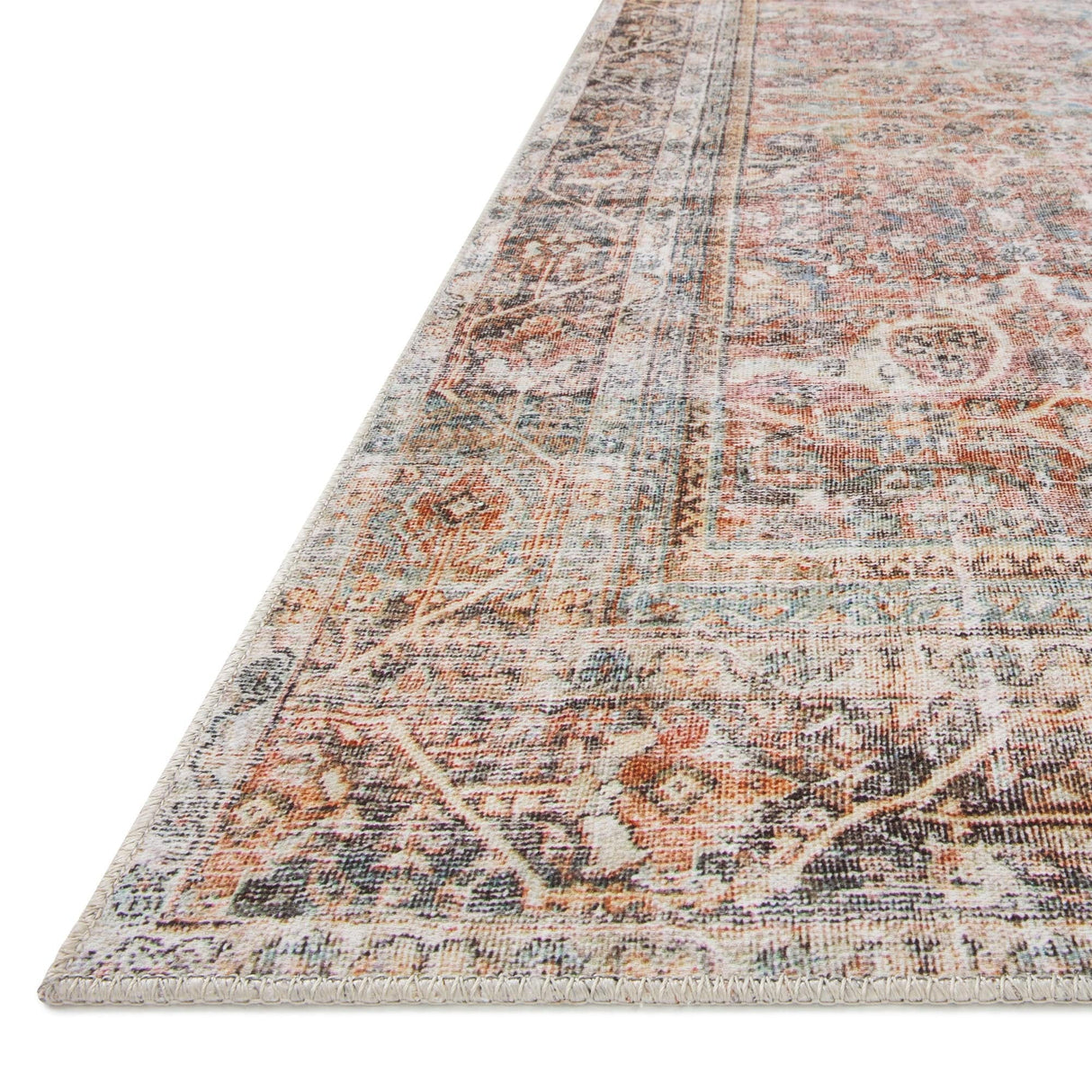 BLU Home Adrian Rug - Sunset/Charcoal Rugs