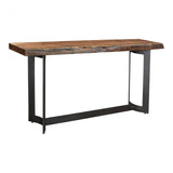 BLU Home Bent Console Table Smoked Furniture moes-VE-1041-03