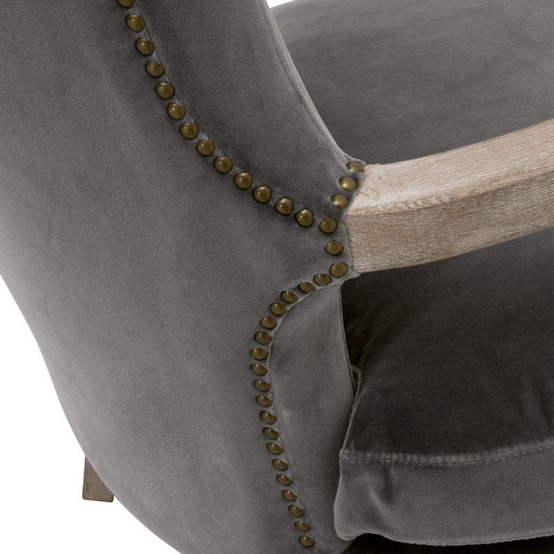 BLU Home Calvin Club Chair Furniture orient-express-6645.DDOV-GLD/NG