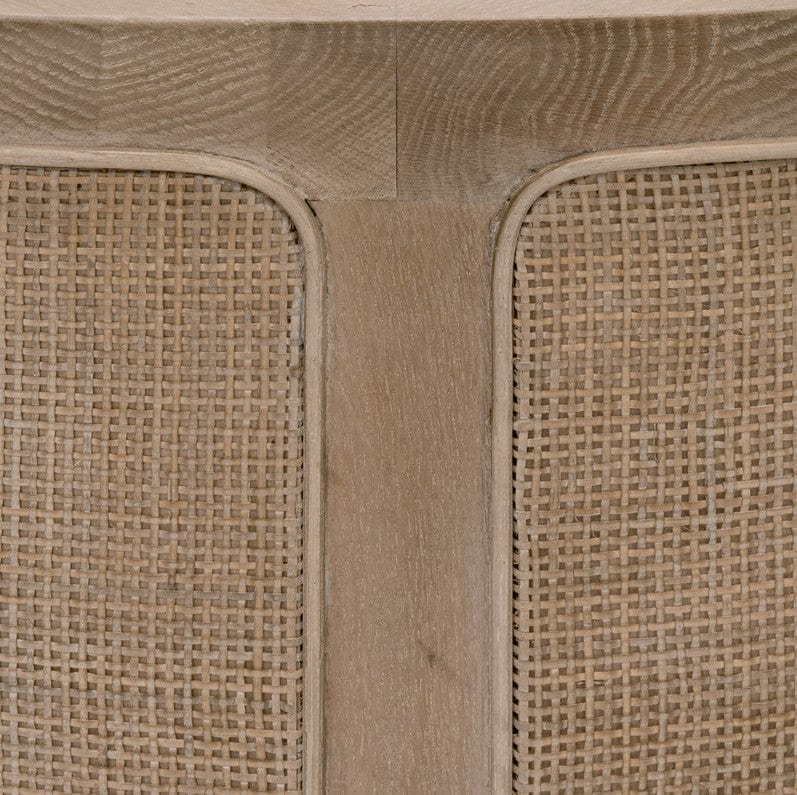 BLU Home Cane Coffee Table Furniture orient-express-8091.SGRY-OAK/CN