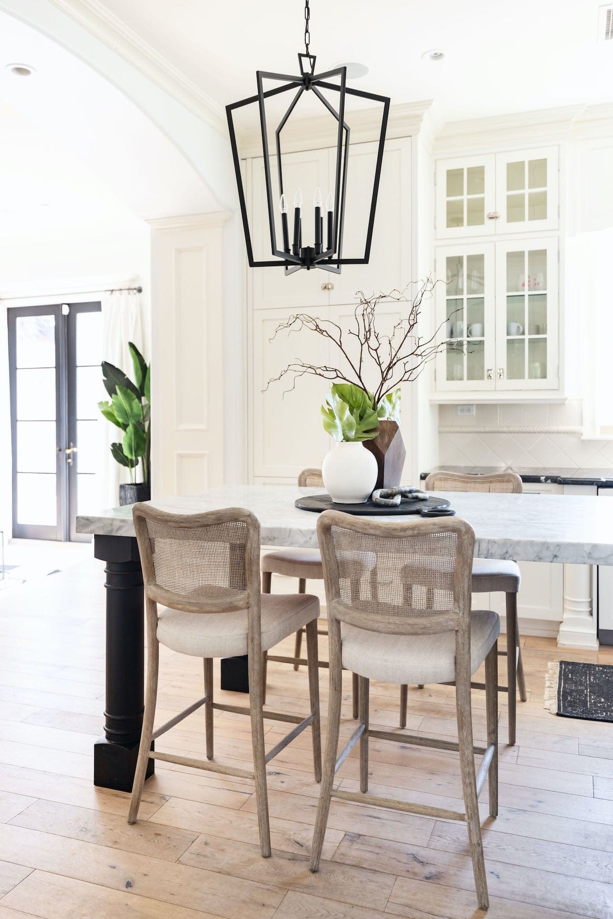 BLU Home Cela Counter Stool Furniture orient-express-6661CS.BISQ/NG