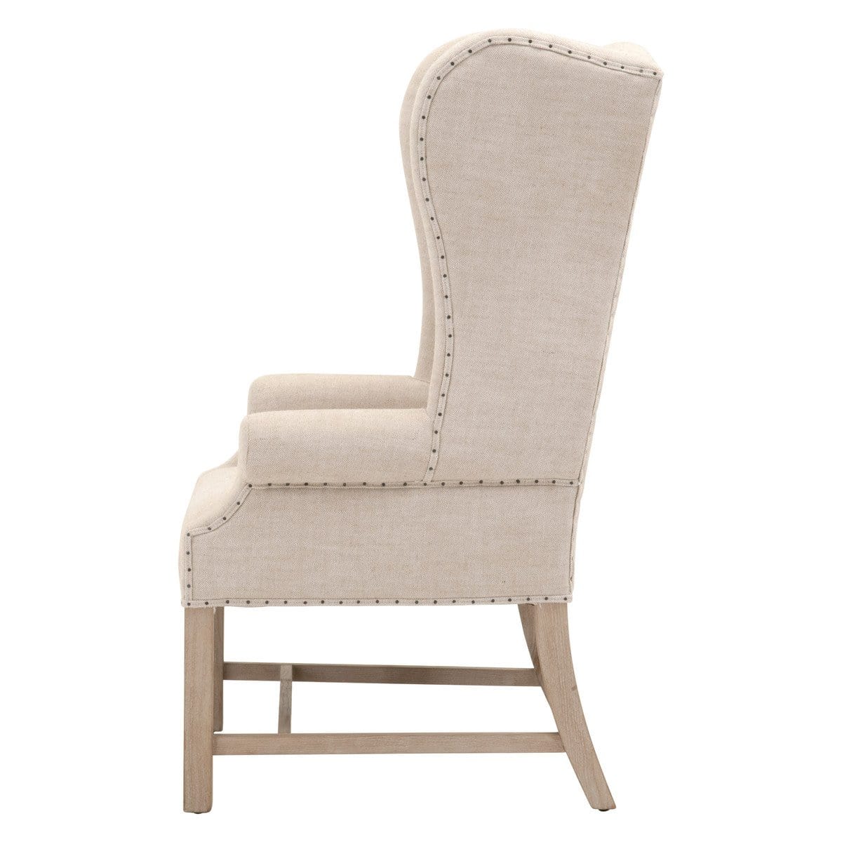 BLU Home Chateau Arm Chair - Bisque French Linen Furniture