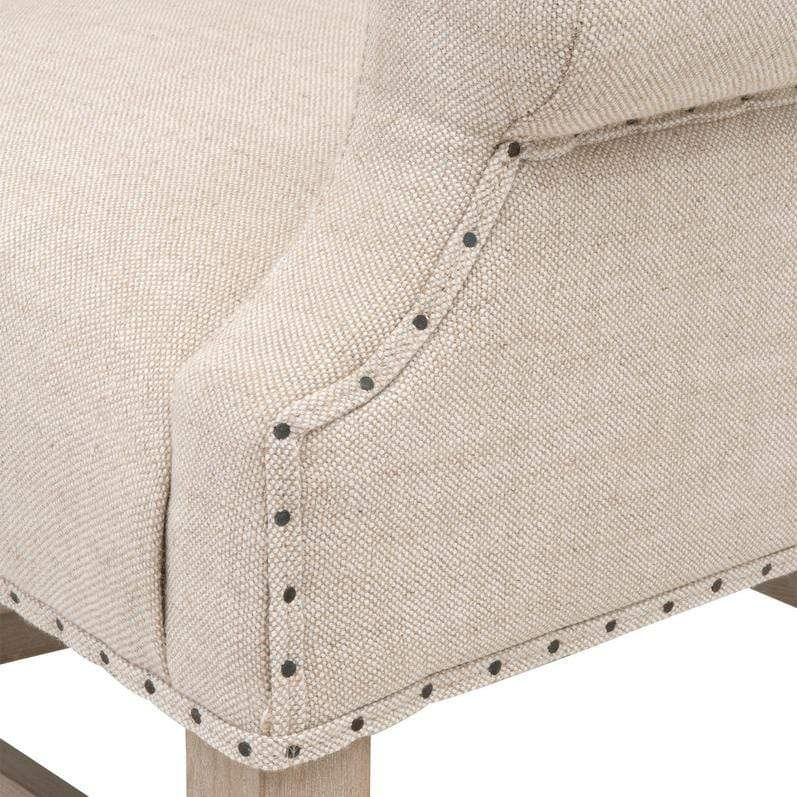 BLU Home Chateau Arm Chair - Bisque French Linen Furniture