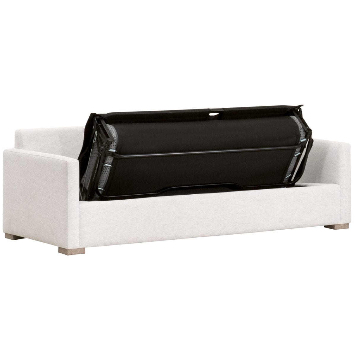 BLU Home Clara 86" Slim Arm Queen Sleeper Sofa Furniture orient-express-6620-3S.STO-BSK/NG