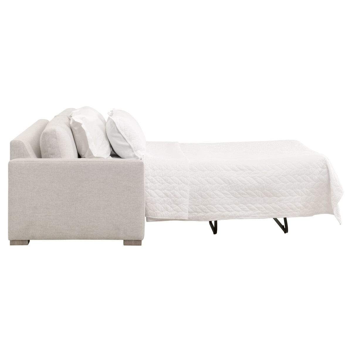 BLU Home Clara 86" Slim Arm Queen Sleeper Sofa Furniture orient-express-6620-3S.STO-BSK/NG