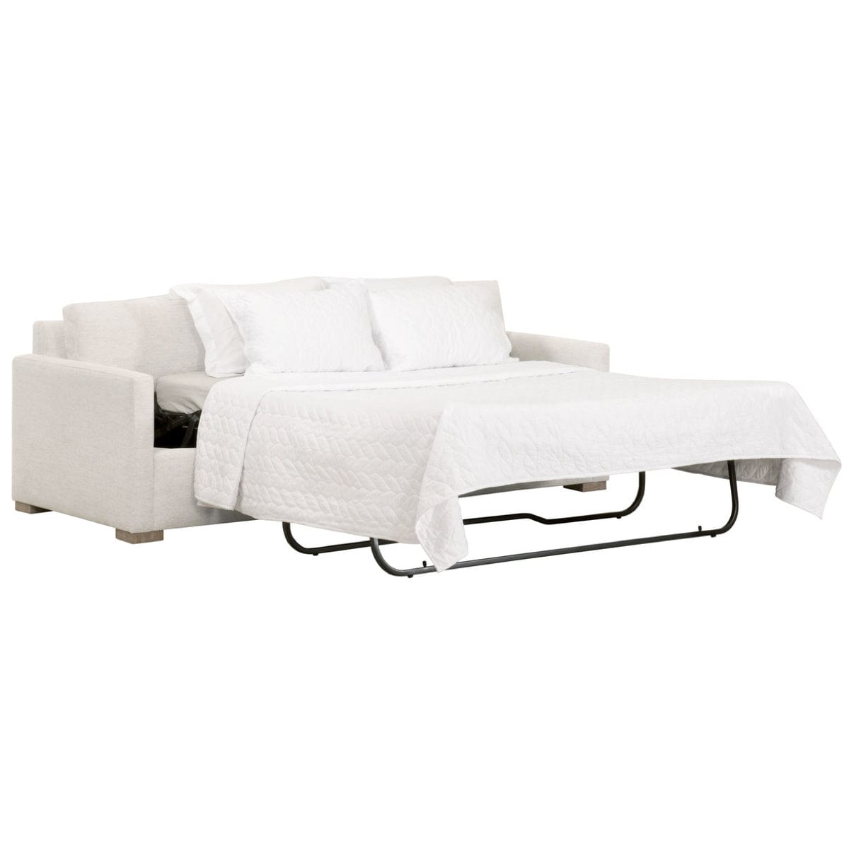 BLU Home Clara 86" Slim Arm Queen Sleeper Sofa Furniture orient-express-6620-3S.STO-BSK/NG