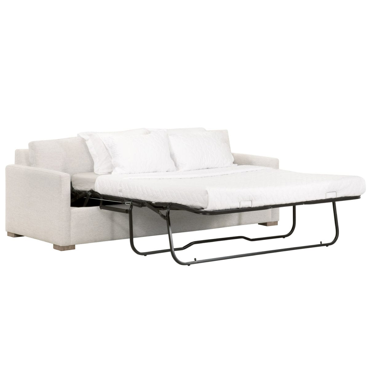 BLU Home Clara 86" Slim Arm Queen Sleeper Sofa Furniture orient-express-6620-3S.STO-BSK/NG