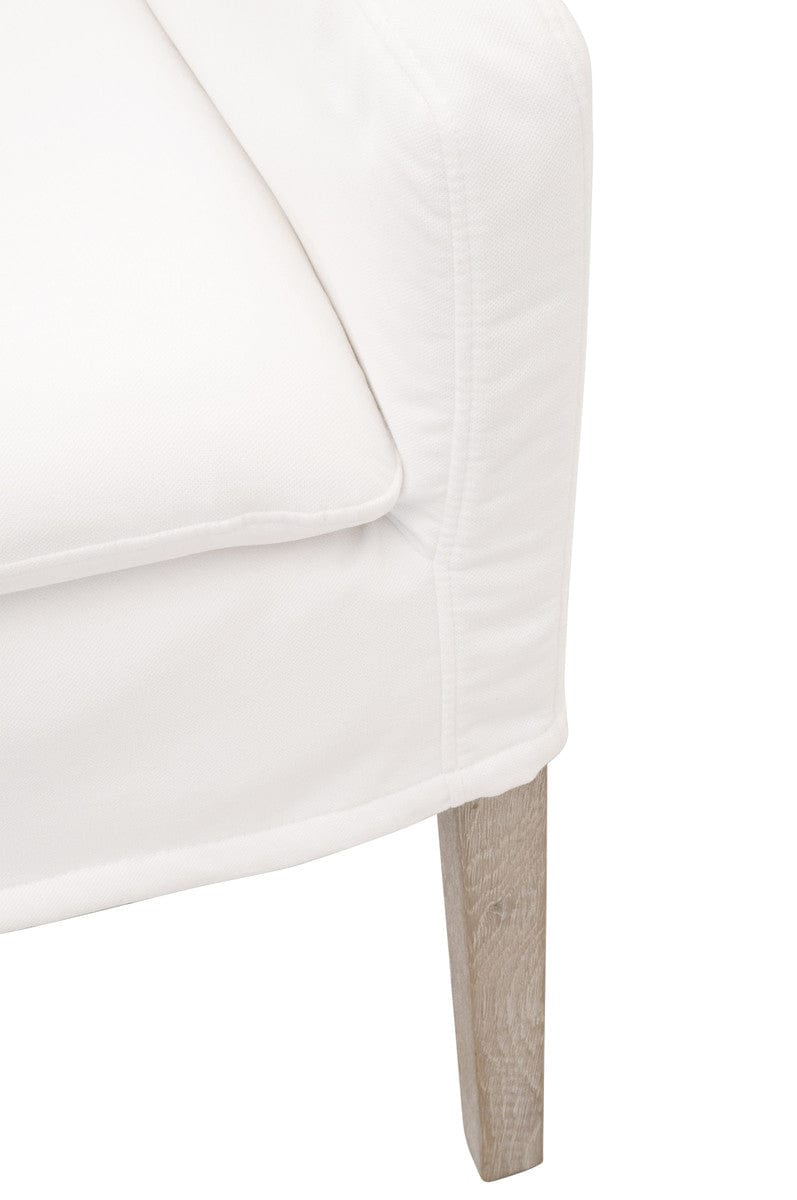 BLU Home Drake Slipcover Arm Chair Chairs orient-express-6664.LPPRL/NG