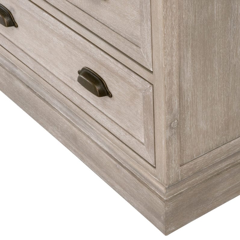 BLU Home Eden 3-Drawer Nightstand Furniture orient-express-6054.NG