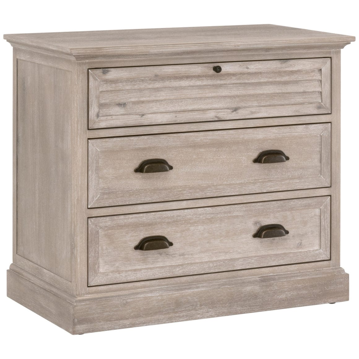 BLU Home Eden 3-Drawer Nightstand Furniture orient-express-6054.NG