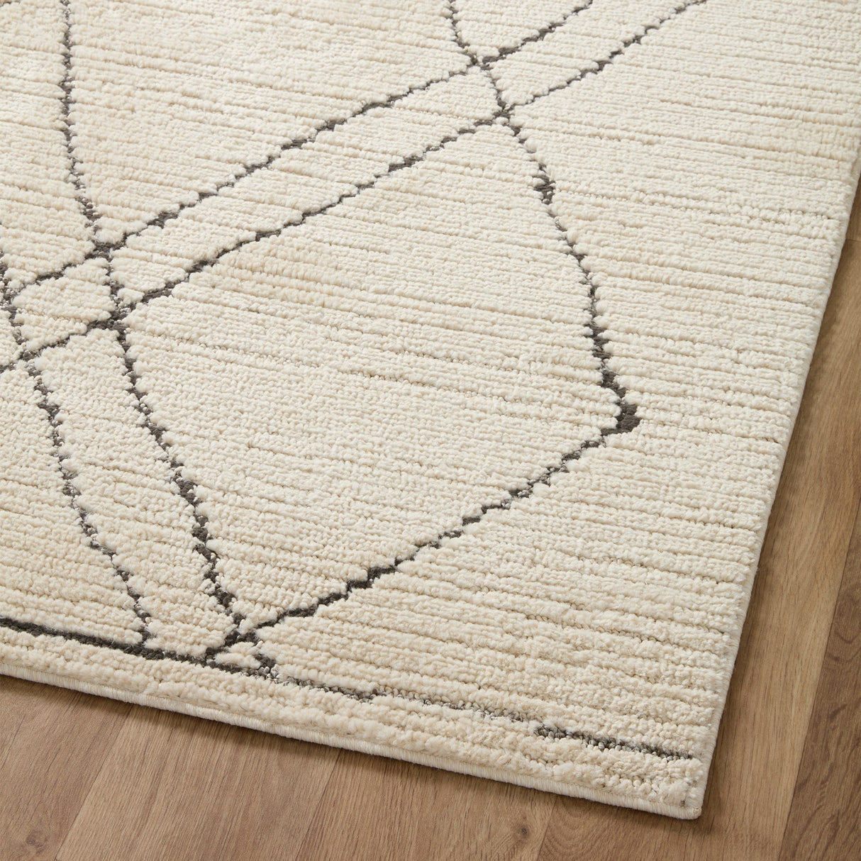 BLU Home Fabian Rug - Ivory/Charcoal Rugs