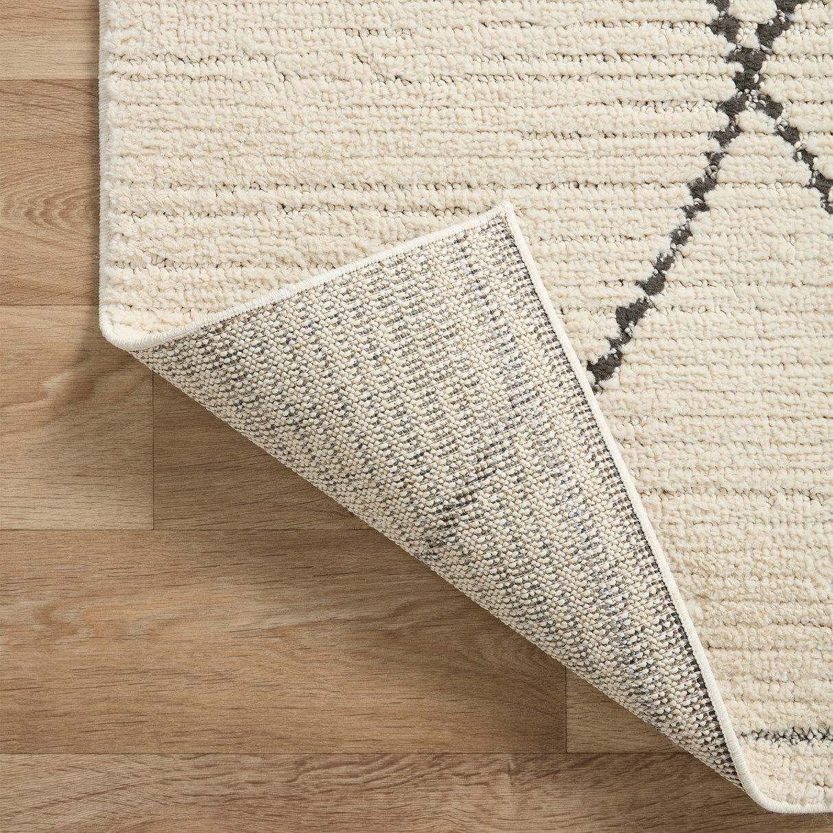 BLU Home Fabian Rug - Ivory/Charcoal Rugs