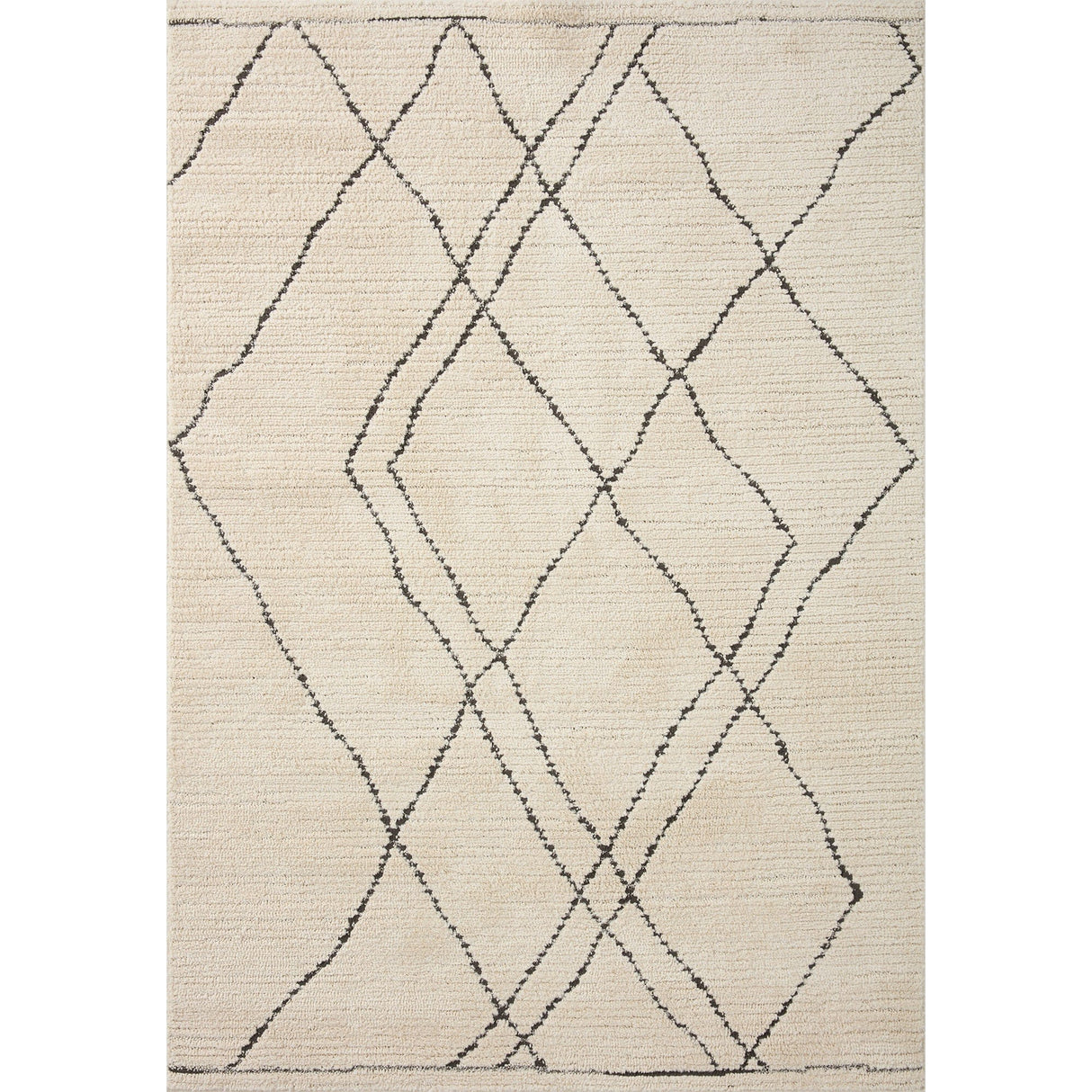 BLU Home Fabian Rug - Ivory/Charcoal Rugs