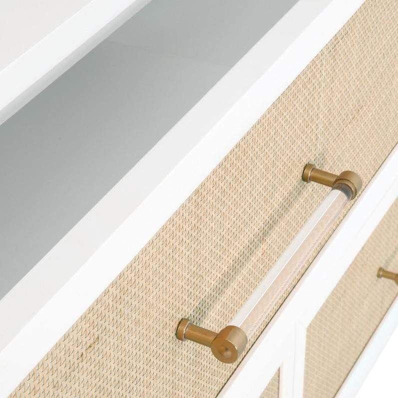 BLU Home Holland 6-Drawer Double Dresser Furniture orient-express-6148.WHT/NAT