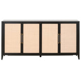 BLU Home Holland Media Sideboard Furniture orient-express-6142.B-BLK/NAT