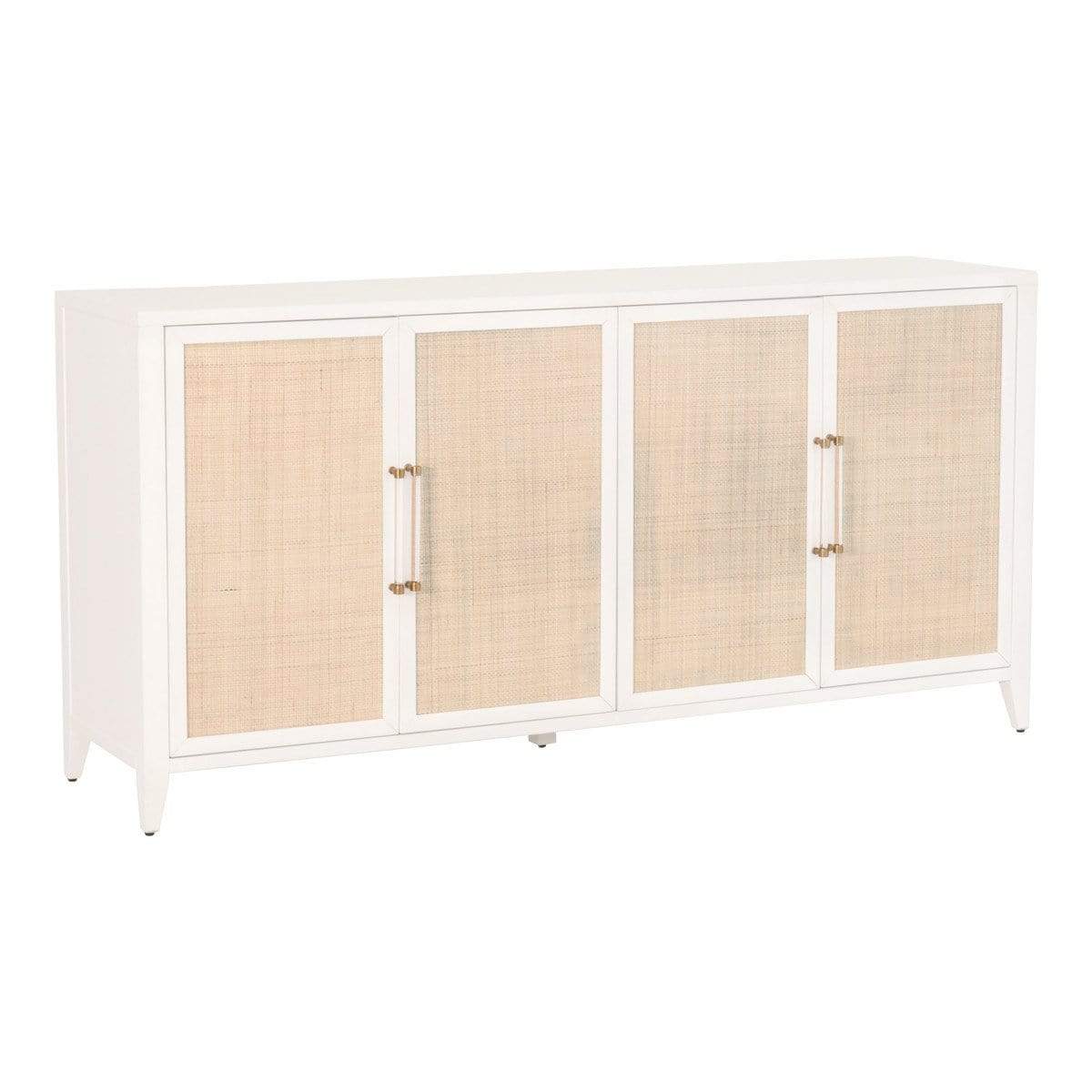 BLU Home Holland Media Sideboard Furniture orient-express-6142.WHT/NAT