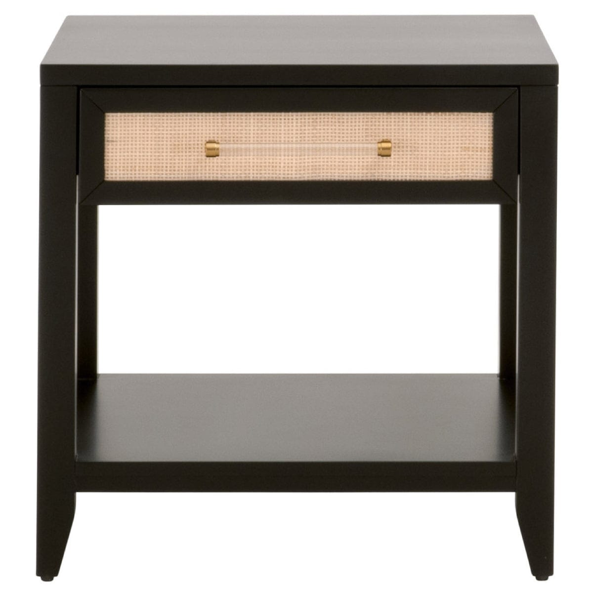 BLU Home Holland Side Table Furniture orient-express-6144.WHT/NAT 842279146757