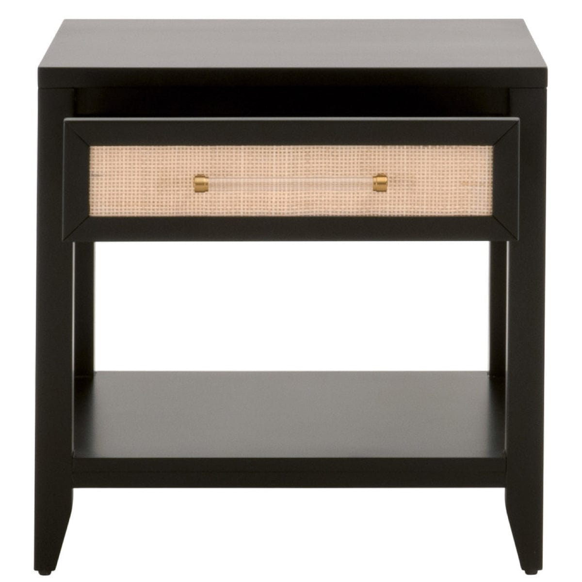 BLU Home Holland Side Table Furniture orient-express-6144.WHT/NAT 842279146757