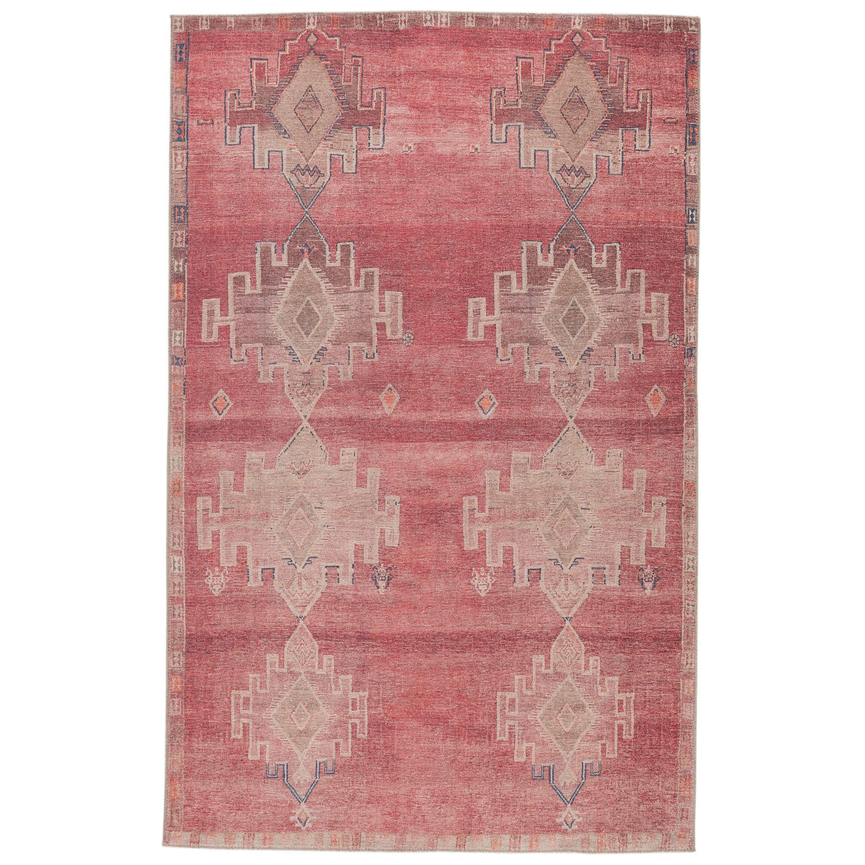 BLU Home Kairos Rug - Medallion Pink/Blue Rugs