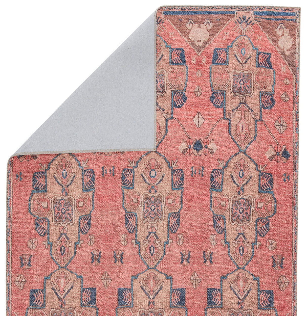 BLU Home Kairos Rug - Medallion Pink/Blue Rugs