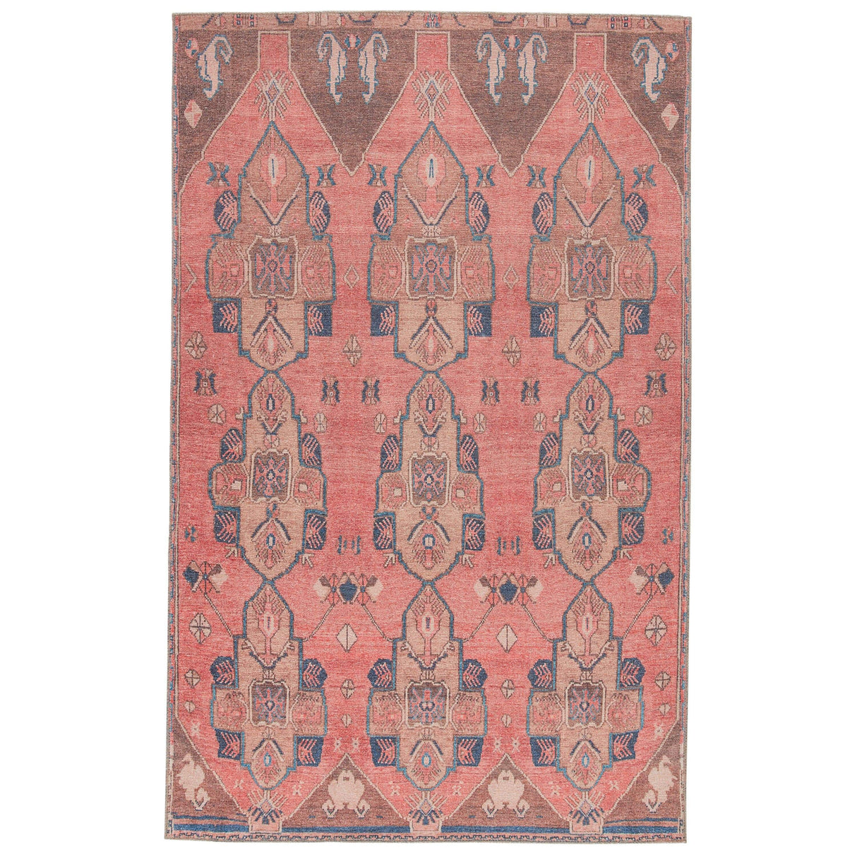BLU Home Kairos Rug - Medallion Pink/Blue Rugs