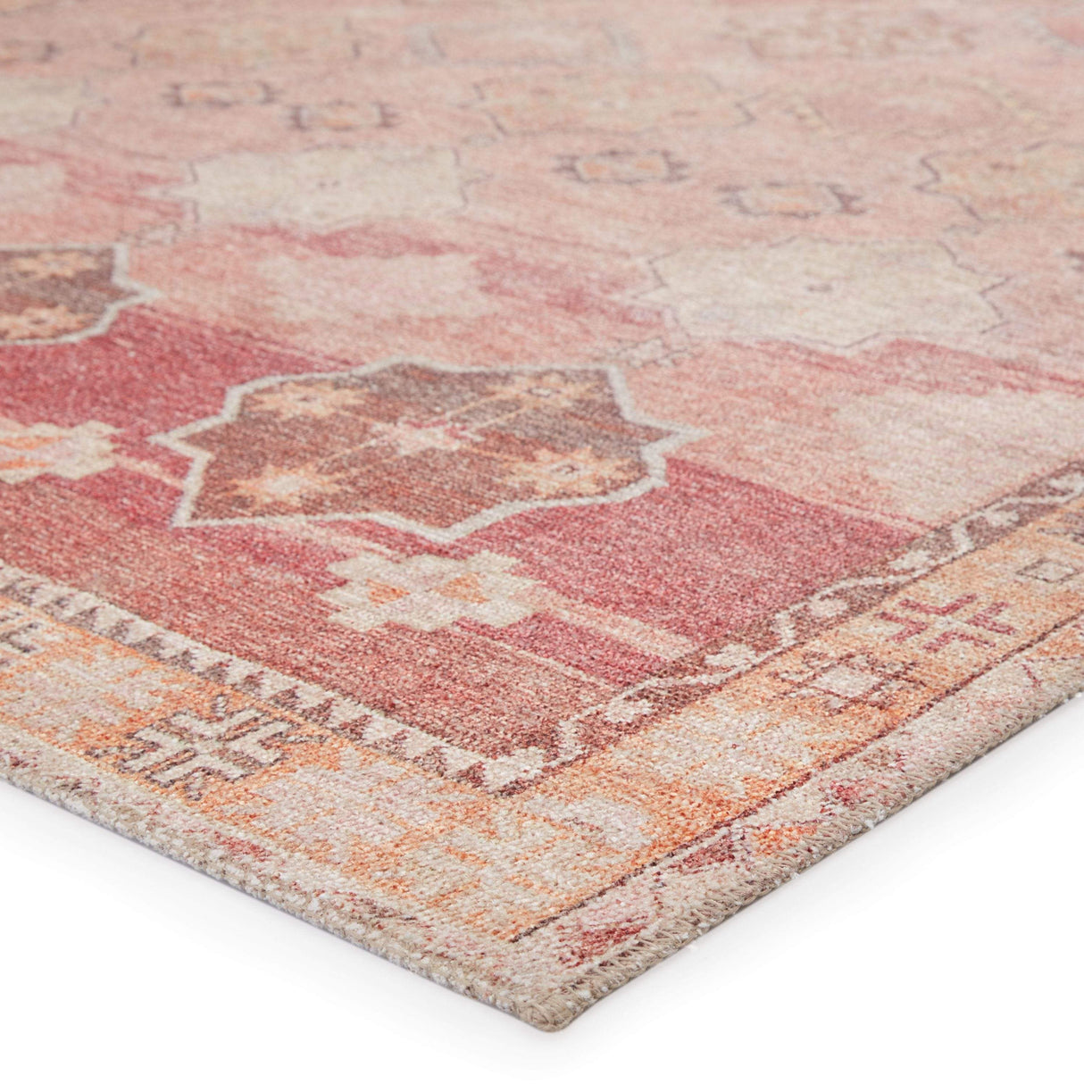 BLU Home Kairos Rug - Medallion Pink/Orange Rugs