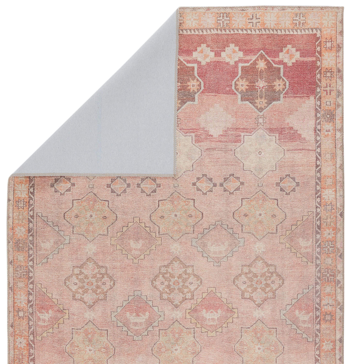 BLU Home Kairos Rug - Medallion Pink/Orange Rugs