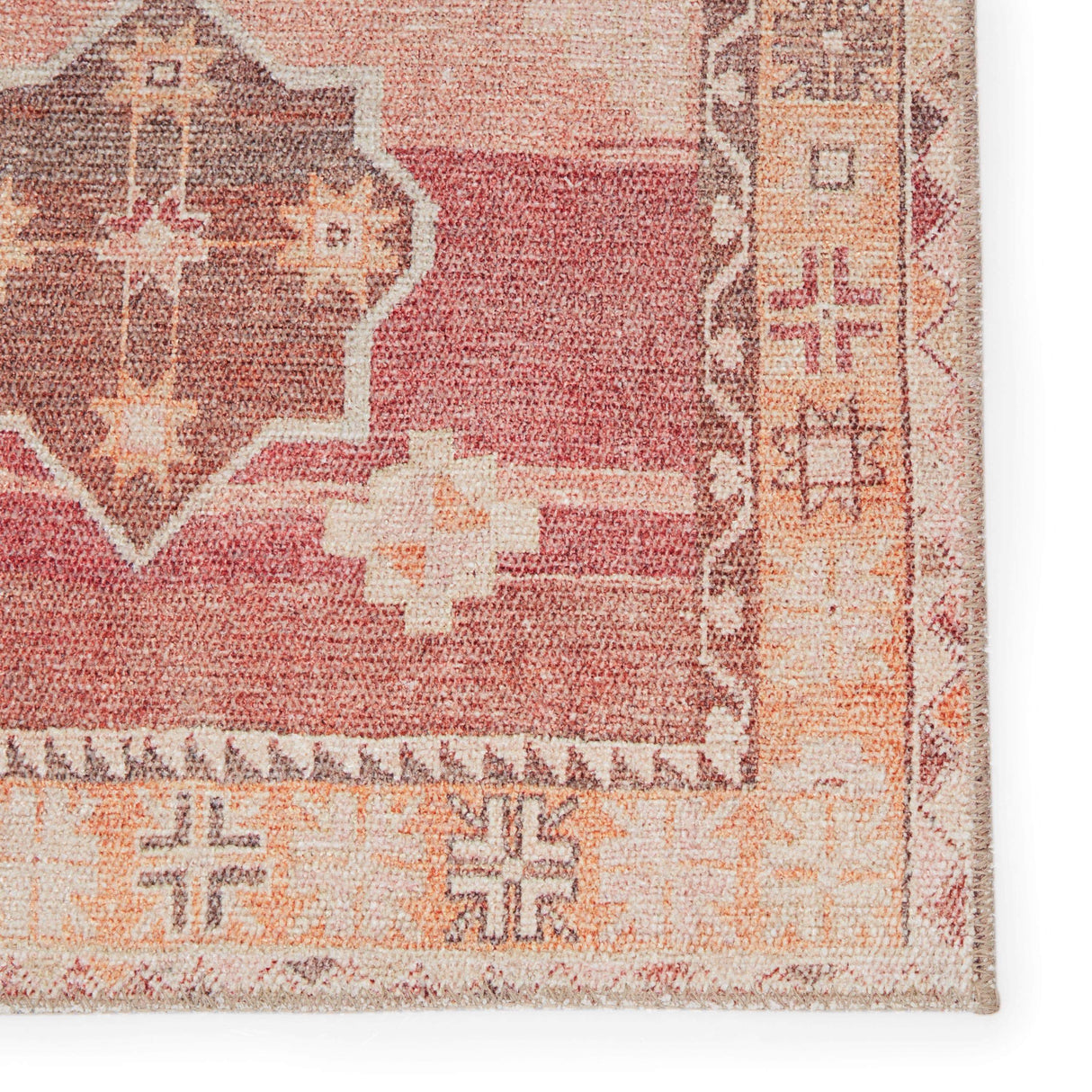 BLU Home Kairos Rug - Medallion Pink/Orange Rugs