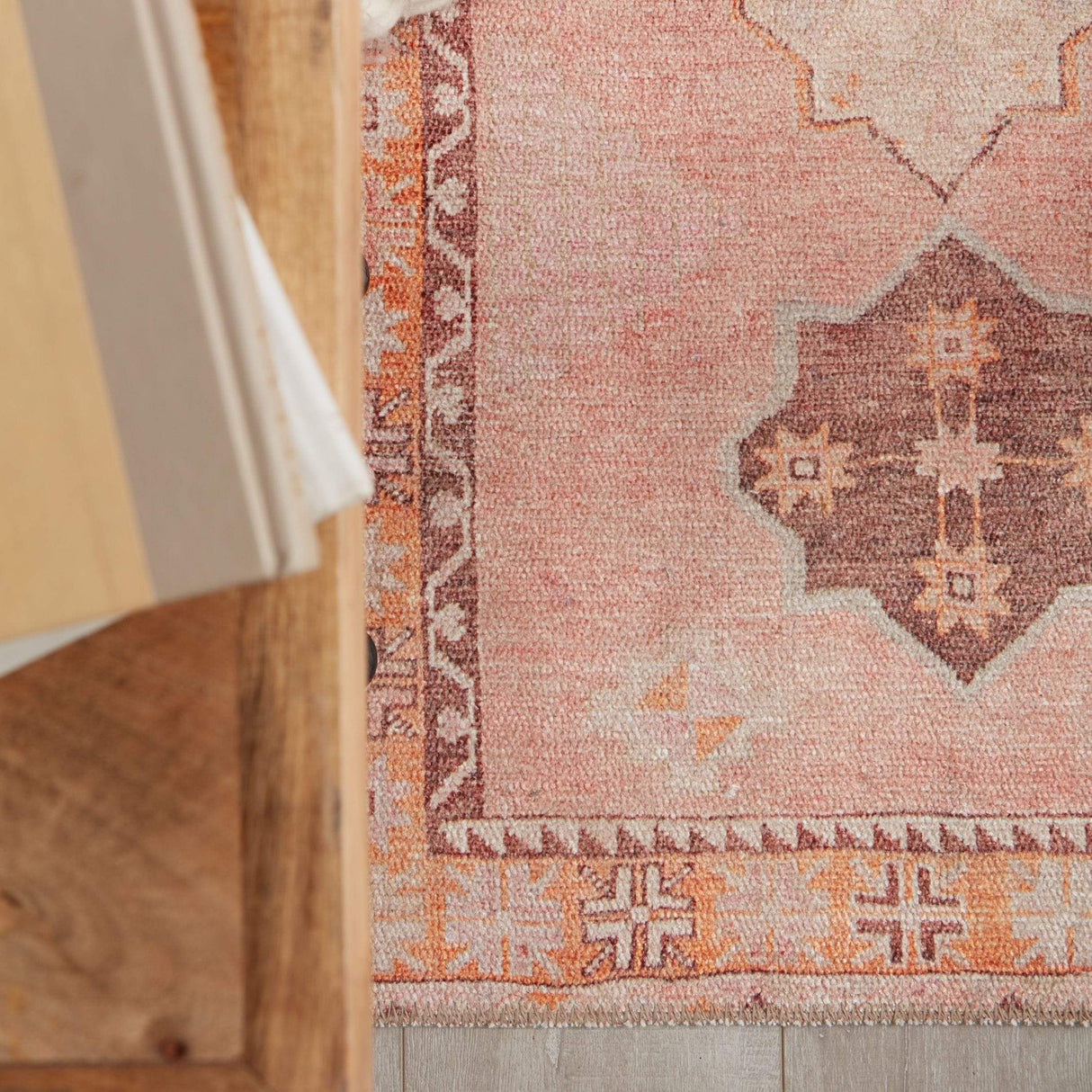 BLU Home Kairos Rug - Medallion Pink/Orange Rugs