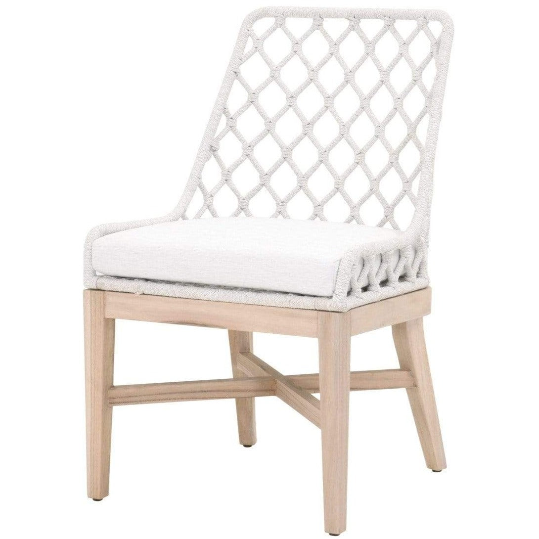 BLU Home Lattis Outdoor Dining Chair Furniture orient-express-6803.WHT/WHT/GT