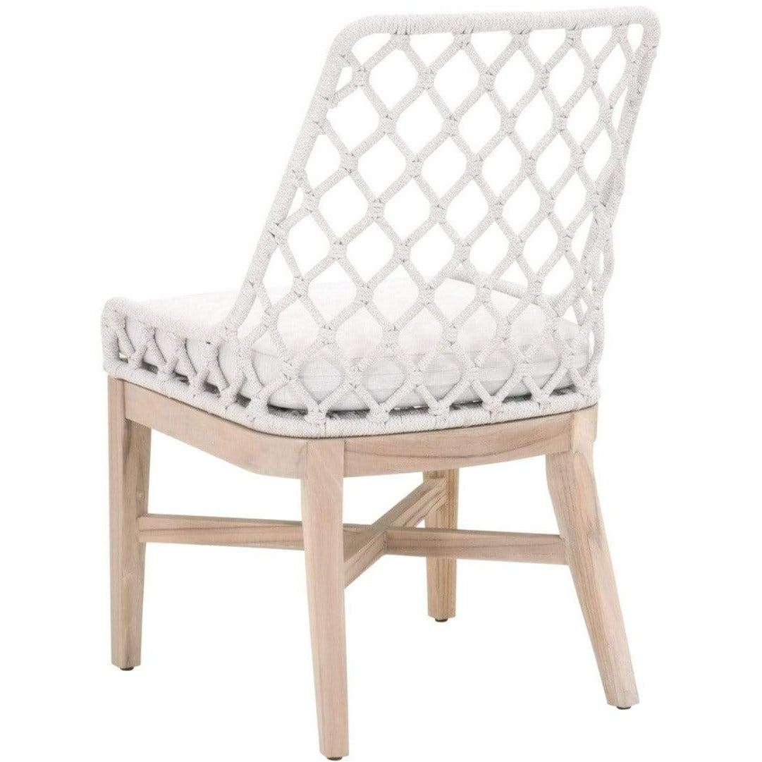 BLU Home Lattis Outdoor Dining Chair Furniture orient-express-6803.WHT/WHT/GT