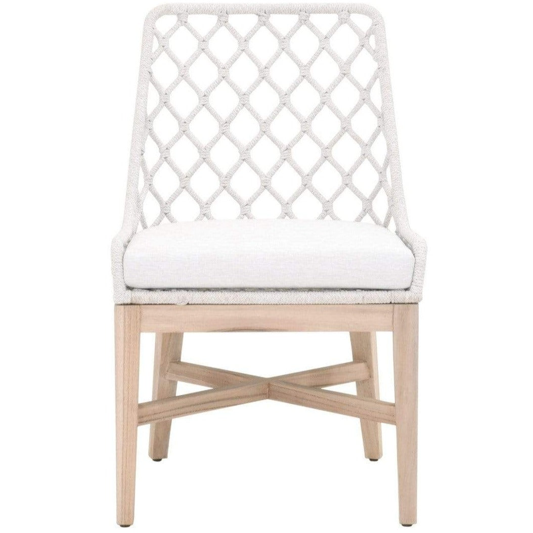 BLU Home Lattis Outdoor Dining Chair Furniture orient-express-6803.WHT/WHT/GT