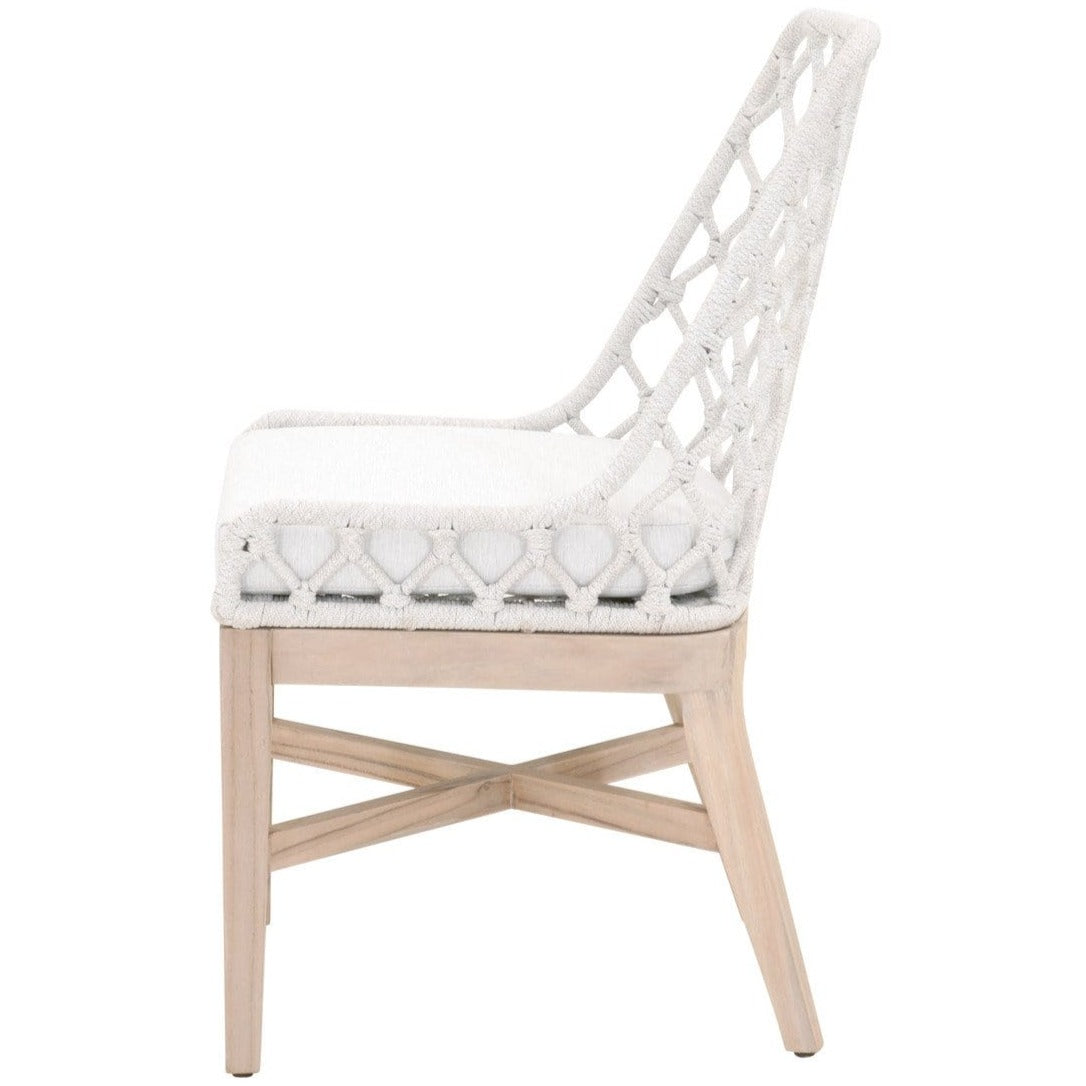 BLU Home Lattis Outdoor Dining Chair Furniture orient-express-6803.WHT/WHT/GT