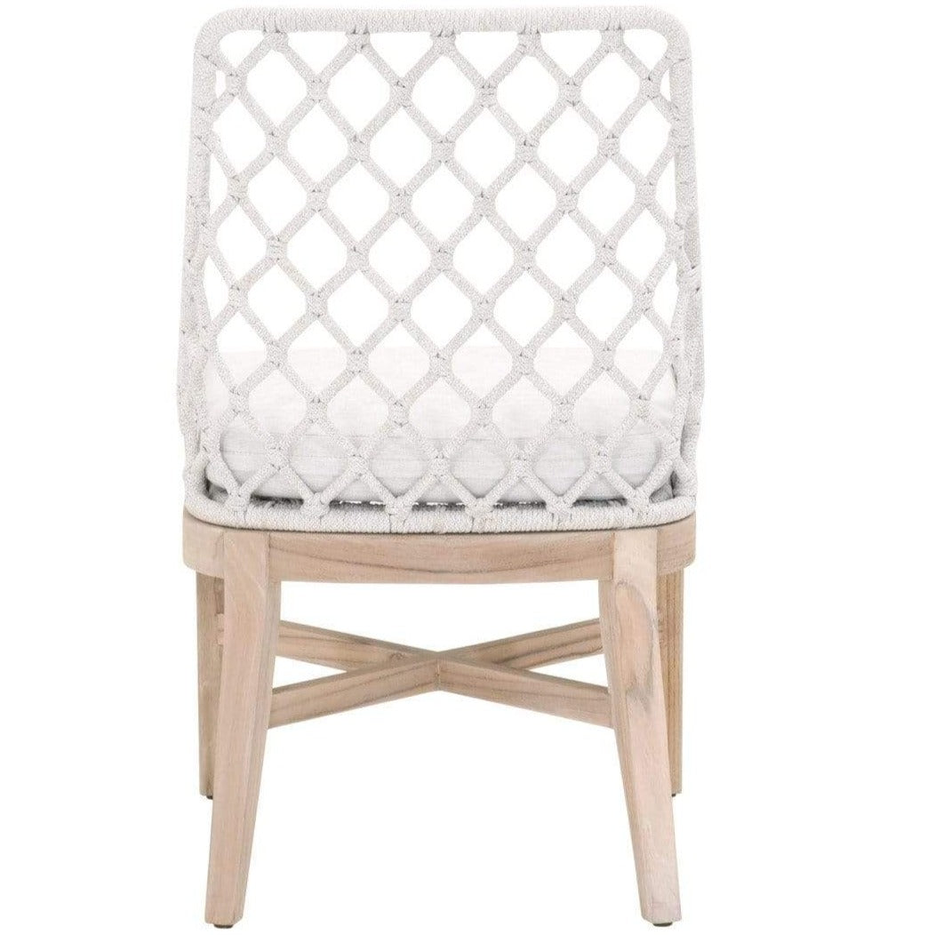 BLU Home Lattis Outdoor Dining Chair Furniture orient-express-6803.WHT/WHT/GT